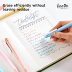 Lineon Erasable Gel Pens, 20 Colors Retractable 0.7mm Fine Point Erasable Pens - Image 6