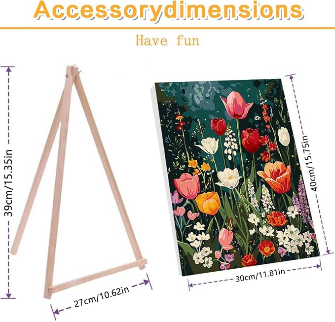 Meothan Framed Paint by Numbers Kits - Image 2