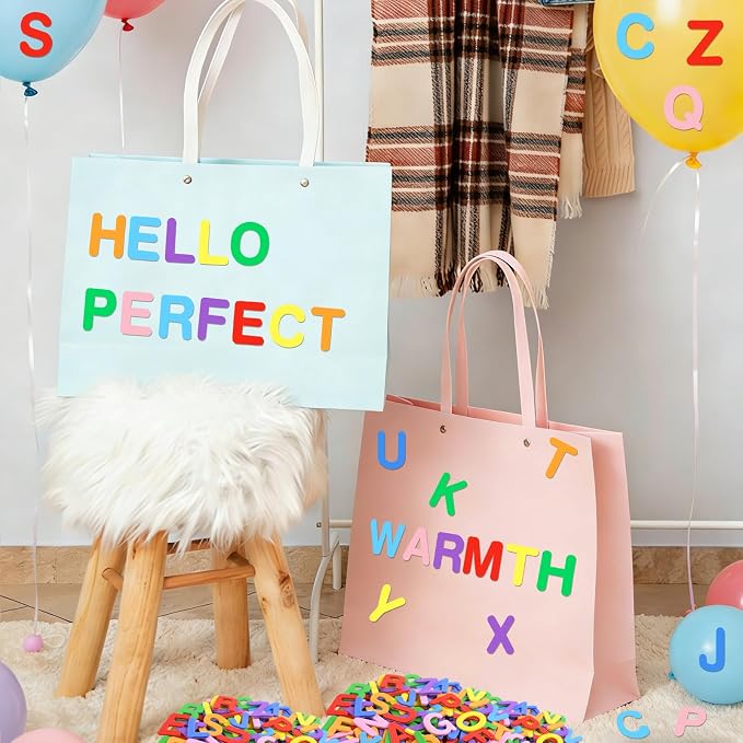 1312 Pcs Foam Letter Stickers, Self-Adhesive EVA Alphabet Stickers Small 1 Inch - Image 7