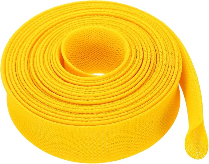 uxcell Expandable Sleeving, 2-inch 25ft Cable Sleeve by uxcell
