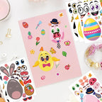 24 Sheets of Easter Stickers for Kids: 6 Unique Colorful Eggs Designs for - Image 5