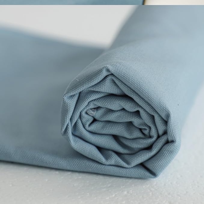 Simple&Opulence 100% Cotton Canvas Fabric 10oz. 59 Inch by The Yard, Nature - Image 3