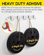 EMITEVER Heavy Duty Double Sided Tape 2 Rolls, 1 Inch x 16.4FT Acrylic Foam - Image 2