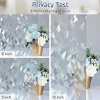 rabbitgoo Window Privacy Film, Crystal Icicles, 23.6" x 157.4" | Stained Glass - Image 9