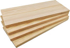 4PCS Rectangle Wood Boards Unfinished Wood Blocks - Image 7