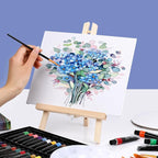 ESRICH 2 Pack 11.8" Wood Easels, Tabletop Easel - Image 5