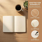 Nicunom 30 Pack A5 Kraft Notebooks, Bulk Blank Journals - Image 4
