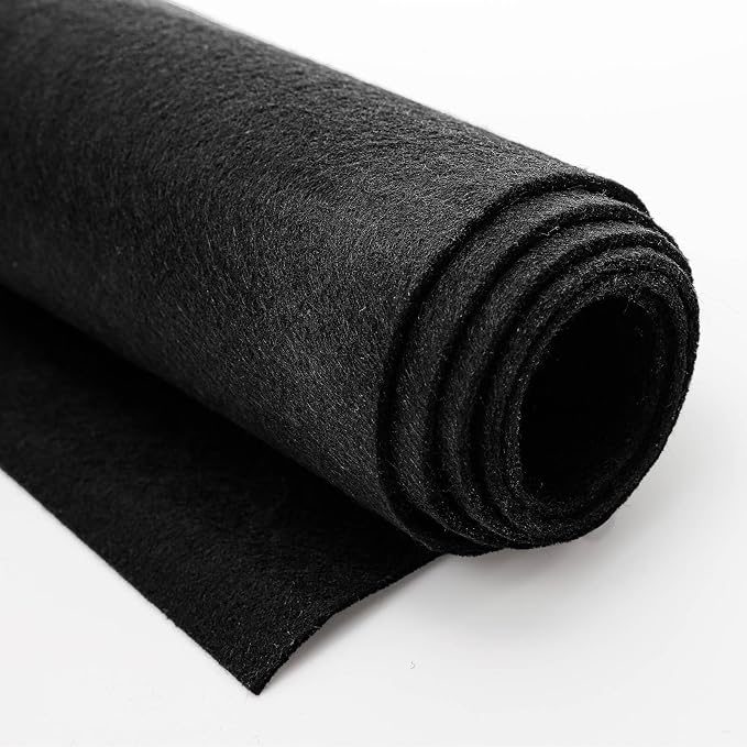 YOUEON 2 Pcs 36"x72" Large Black Felt Fabric - Image 3