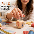 Quilting Decision Dice, Wooden Dice - Image 4