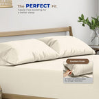 Thread Spread 100% Egyptian Cotton Pillow Cases Queen Size Set of 2 - Image 4