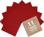 Dysania Red Heat Transfer Vinyl, 10 Pack 12 x 12in Red HTV Vinyl | Iron on Vinyl - Image 7