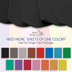 Black EVA Foam Sheets for Crafts, 15 Pack, 9 x 12 Inch, 2mm Thickness – Ideal - Image 3