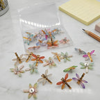 30 Pcs Colorful Resin Dragonfly Push Pins, Insect Thumb Tacks - Image 8