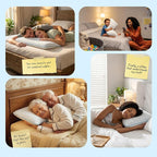 Thin Pillow for Sleeping, Cooling Gel Flat Pillow for Stomach and Back Sleepers - Image 9