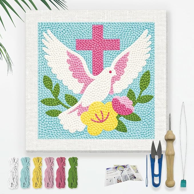 DOODLREAM Peace Dove Needle Kit by Doodlream