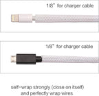 Alex Tech 25ft - 1/8 inch Cord Protector Wire Loom Tubing Cable Sleeve Split - Image 3