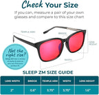 Sleep ZM Blue Light Blocking & Light Sensitivity Glasses - Image 2