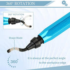 Deburring Tool with 12 High Speed Steel Blades, Deburring Tool 3D Printing - Image 3