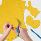 40 Pcs Yellow Soft Felt Fabric Sheet 8" x 12" Assorted Color Felt Fabric Sheets - Image 5