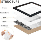upsimples 19 Pack Picture Frames Collage Wall Decor - Image 3