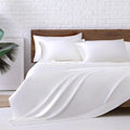 MR&HM Satin Bed Sheets, King Size Sheets Set by MRHM