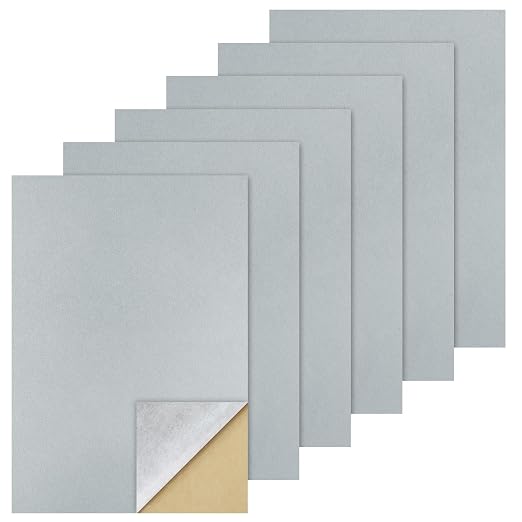 Biaungdo Grey Self Adhesive Felt Sheets, 8 x 12 Inch, Felts Fabric - Image 7