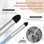 Kosiz 6 Pcs Blending Sponge Pen Double Headed Rub and Buff Washable Sketch - Image 5