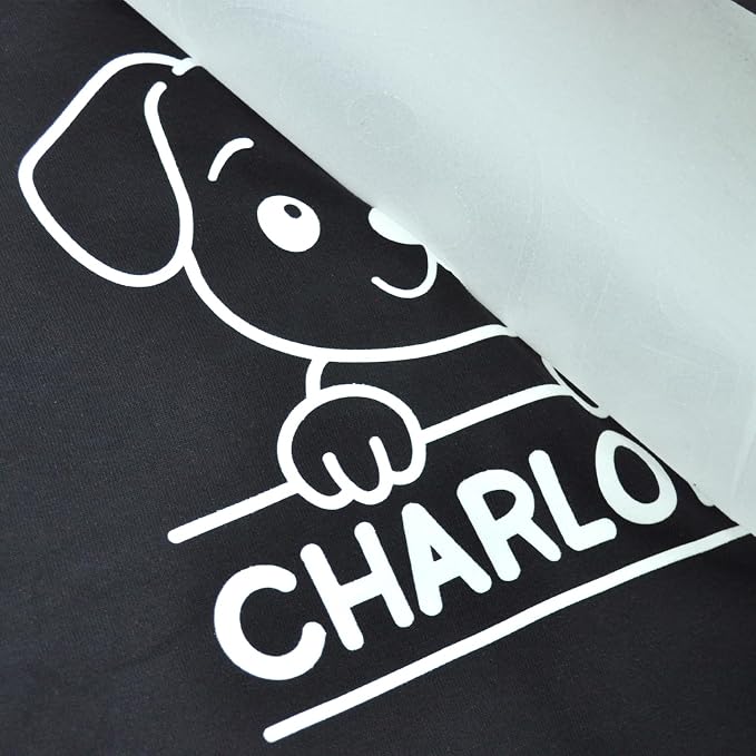 Flocked HTV Heat Transfer Vinyl, Flocked Iron on Vinyl - Image 3