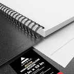 ARTEZA Watercolor Sketchbook 2-Pack, 64 Pages Each, 9x12 Inches – Spiral-Bound - Image 6