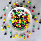 150Pcs Yellow Wooden Beads - 18mm - Image 3