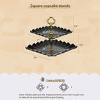 Pack of 11 NWK Cake Stand Set, - Image 3