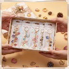 BESARME 900PCS Lip Gloss Keychain Making Kit - Image 4