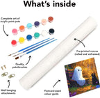 Clendo Halloween Paint by Numbers Kit - Image 8