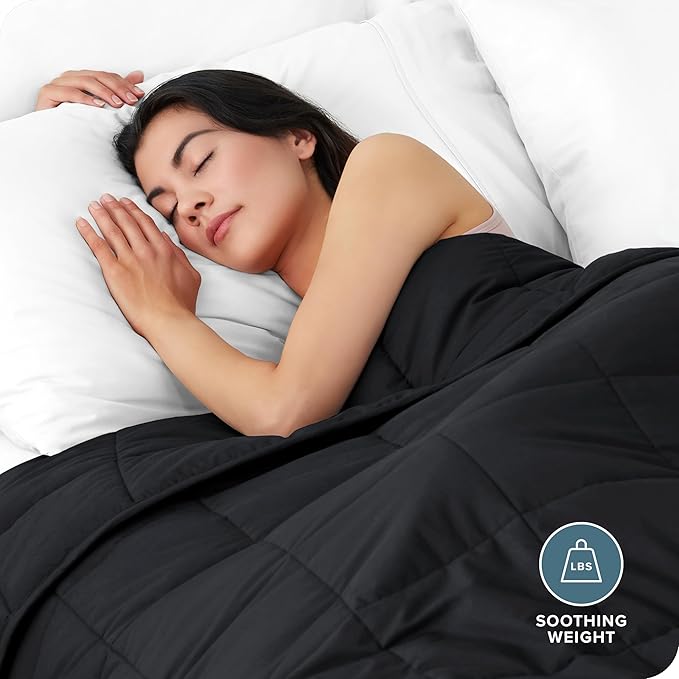 Bare Home Weighted Blanket Twin or Full Size 7lb - Image 2