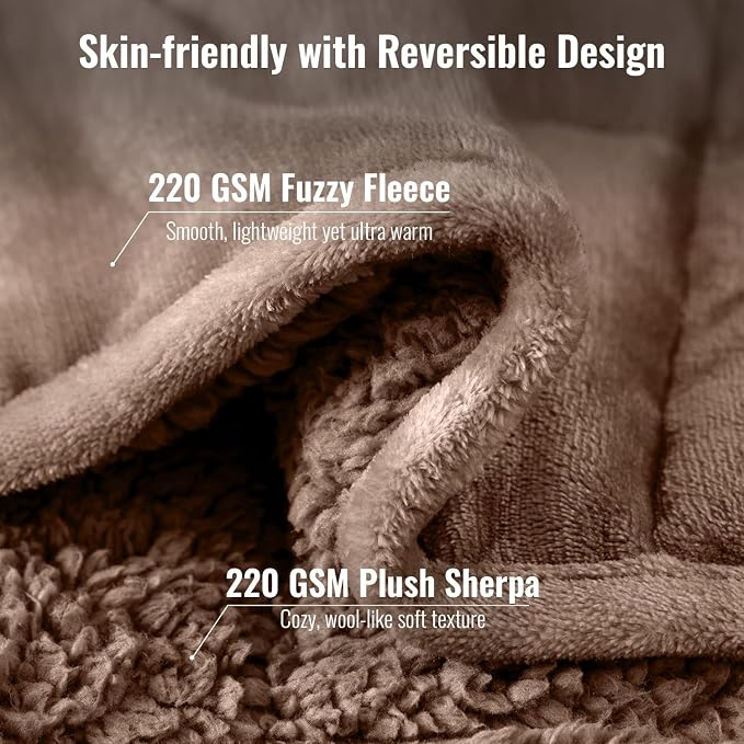 Uttermara Weighted Blankets for Adults Queen Size, 20lbs 60x80 inches Blanket - Image 2