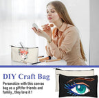 Legigo Blank Canvas Bag Zipper Pouch Makeup Bags Bulk - Image 7