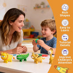 Both idea Air Dry Clay Kit, Animal Theme | 12 Packs, Non-Toxic Kids Gift | - Image 2