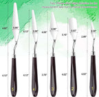 5 Piece Palette knifes Painting Knife Set Supplies - Image 2
