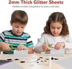 Self-Adhesive Glitter EVA Foam Sheets - Image 4