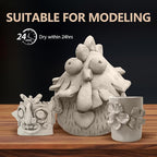 VIBRATITE 10LB Air Dry Clay, Wheel Throwing, DIY Crafts, Classroom Art Projects - Image 5