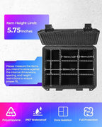 Card Cases for Sport Trading Graded Card Holder Hard Waterproof Storage Box | - Image 3