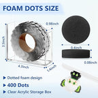 400 PCS 2mm Double Sided Foam Dots - Image 2