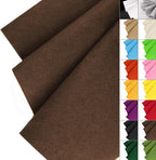 IONTACH 36" X 36" Brown Stiff Felt Fabric 1.2mm Thick | Felt Sheet by IONTACH