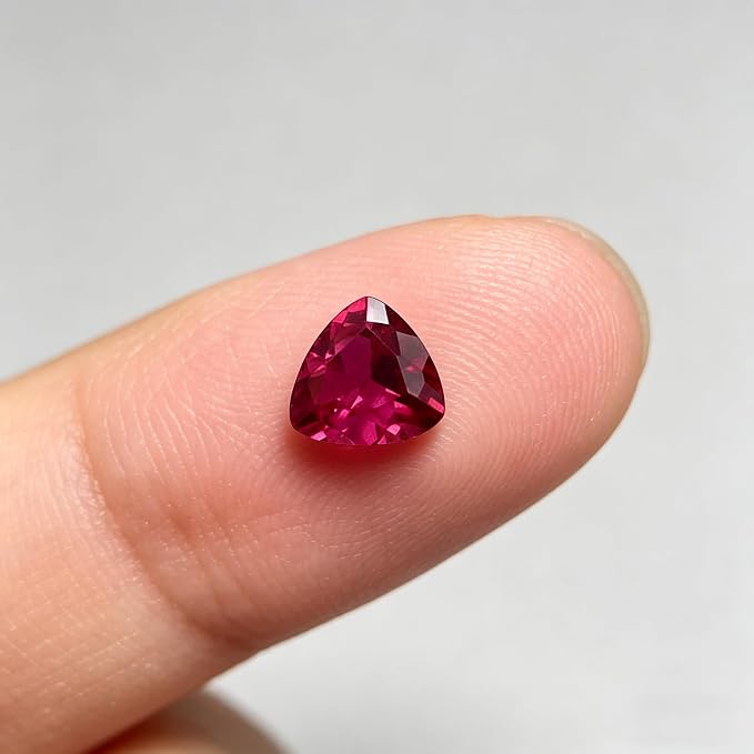 Ruby Red Cubic Zirconia Loose Beads Unset - Image 3