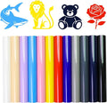 Heat Transfer Vinyl Sheets 12"x10" – PU & Glitter HTV by Unknown