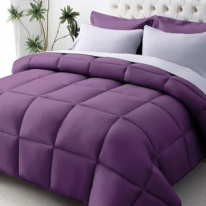 JOLLYVOGUE Twin Comforter Set, Ultra-Soft Bed in a Bag Twin Size 5 Pieces by JOLLYVOGUE