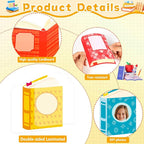 60pcs Book Theme DIY Cutouts Book Bulletin Board Decoration Set Colorful - Image 3