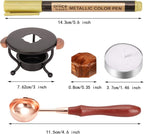 YIPLED 728PCS Wax Seal Stamp Kit - Image 2
