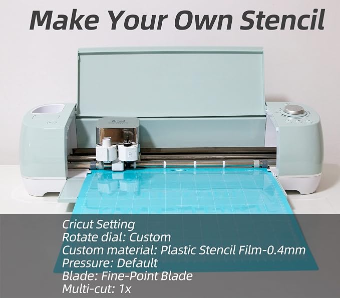 20PCS 4 Mil Blank Mylar Stencil Sheets, 12 X 12 Inch Clear Plastic Sheets - Image 5