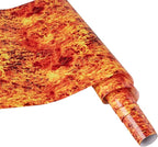 Tintnut Orange Red Flame Heat Transfer Vinyl Roll, stretch washable, compatible - Image 6